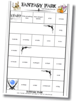 printable boardgame template